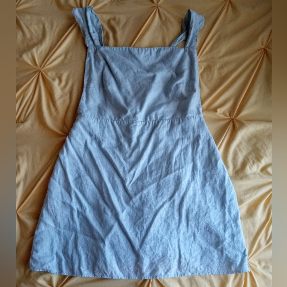 Reformation Blue Dress